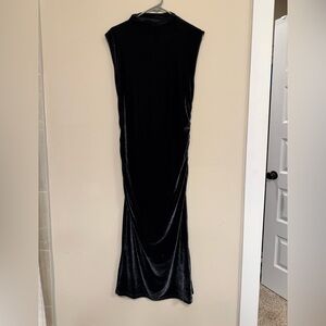 a new day Black Velvet Maxi Dress